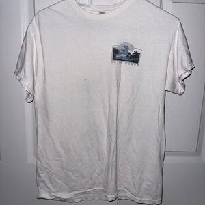 Classic White Graphic Tee